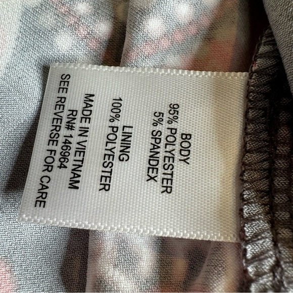 Robbie Bee Short Sleeve Sheath Dress size large - Picture 9 of 9